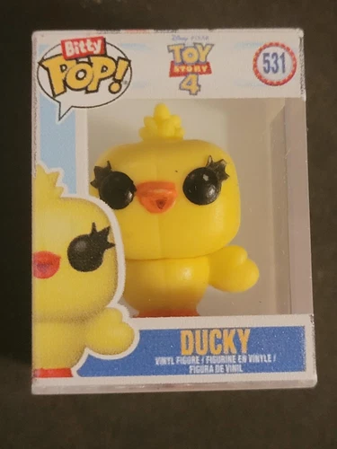TOY STORY 4 FUNKO BITTY POP  "DUCKY"  SHORT PRINT CHASE!!! #531