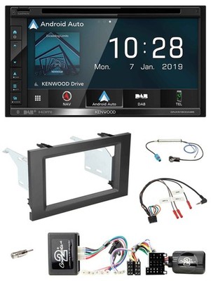 Kenwood DAB TMC USB 2DIN Lenkrad Bluetooth Navigation für Mercedes Actros 2011-2