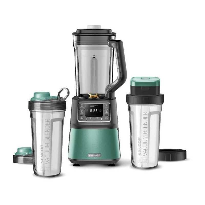 Super Blender Sencor SBU 7871GR mixeur sous vide 1,5L vert en tritan