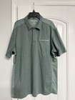 EDDIE BAUER FREEDRY MEN Golf Polo SHIRT GREEN LARGE  46 Chest Stretch  EUC — photo 2