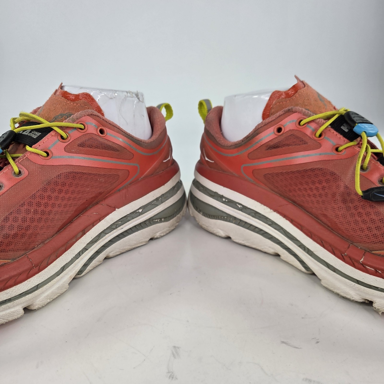 Hoka One One Bondi 3 women's road running shoes US 7.5 coral/orange Sneakers thumbnail 10