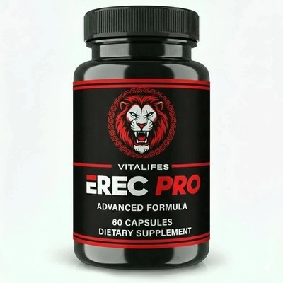 ErecPro ED Capsules for Men, Erec Pro Formula to Boost Performance & Energy 60ct