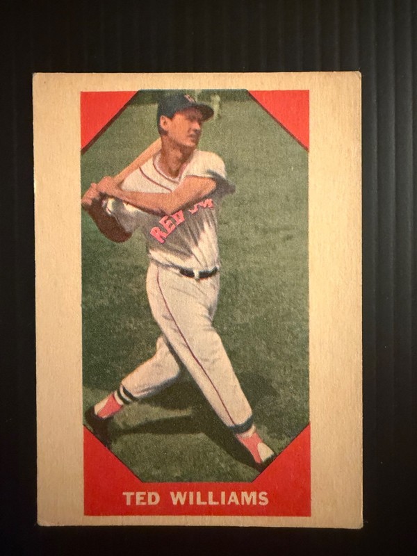 1960 Fleer Baseball Greats - Ted Williams #72