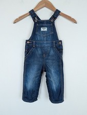 OshKosh B'gosh Fleece Lined Denim Vestback Overalls