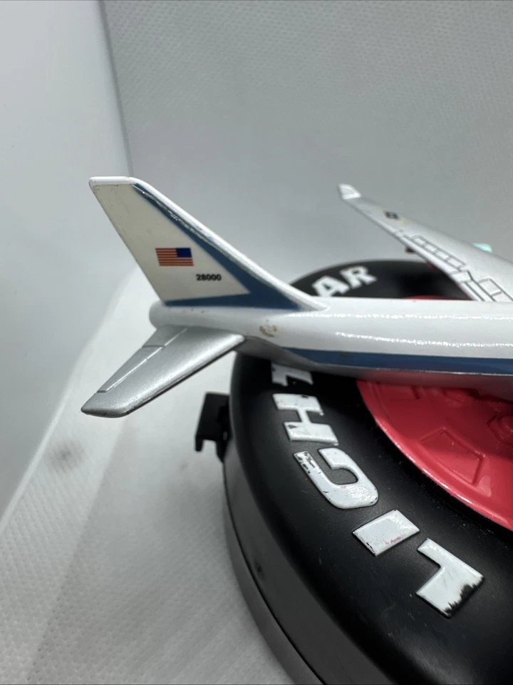 Avión United Airlines of America USAF 6" 2001 raro juguete real Foto 3 de 4