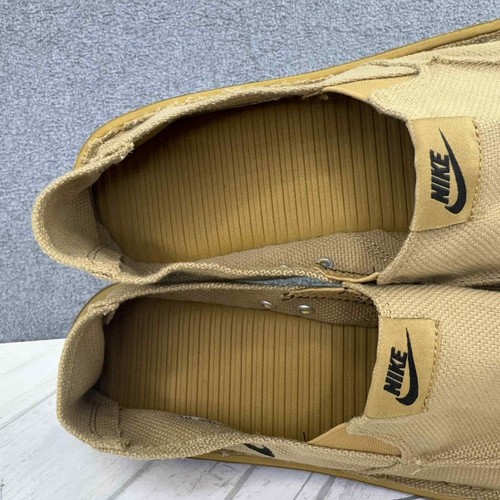 Scarpe Nike Solarsoft Grillroom taglia 11 oro nero slip on 599417-700 casual golf - Foto 7 di 9