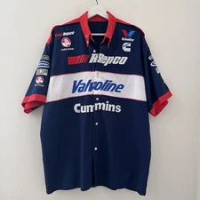 REPCO Holden V8 Embroidered Button Up Racing Shirt - Men’s Size XL - Aus Postage