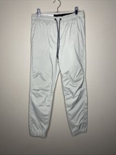Hurley Men  s Size Med Tapered Fit Pacer Stretch Twill Jogger Light Grey NWT