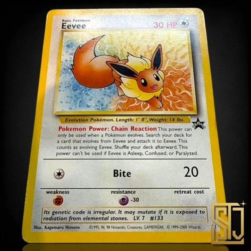 Stamp Rally Eevee 1995 English version bonus Vintage Promo Pokemon Card Japanese
