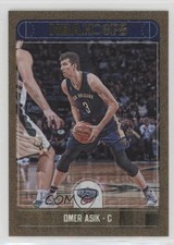 2017-18 Panini NBA Hoops Gold 10/10 Omer Asik #162 v7j