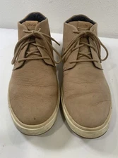 Olukai Men’s 11 Papaku 'Ili Lace Up Leather Chukka Boot Tan 10520-3434