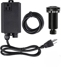 Garbage Disposal Air Switch Kit Single Outlet Sink Top Waste Disposal