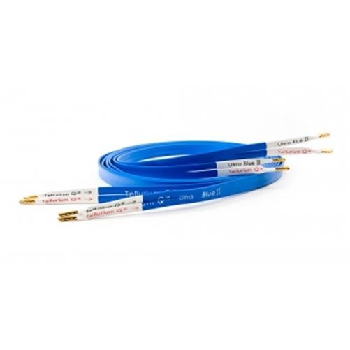 Tellurium Q Ultra Blue II Speaker Cable Terminated 3.0m Pair With Z Banana Plugs