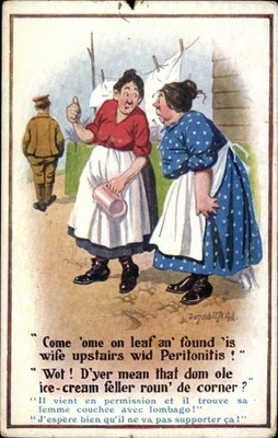 Künstler Ak McGill, Donald, Frauen, Humor - 4941844