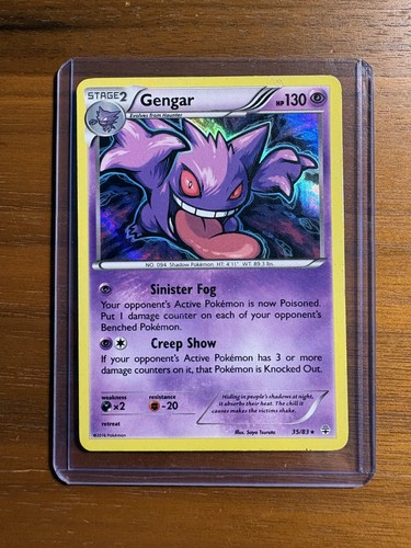 Gengar 35/83 Generations Holo Lightly Played