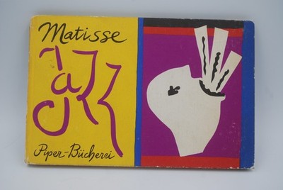 Henri Matisse Jazz, Piper-Bucherei, VG, HB French Text 1957  Germany Printed Bds