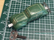 Vintage Germany-U.S. Zone Forward/Reverse Distler Car Tin windup Toy. BUMPER CAR