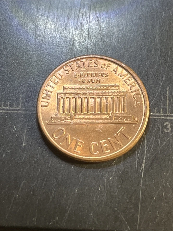 Lincoln Penny 1992 D doble matriz Foto 4 de 4