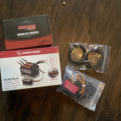 Hobbywing QuicRun WP-16BL30 30A G2 Waterproof Brushless W Surpass Hobby Extras