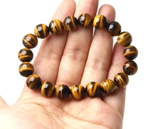 Tiger Eye Bracelet Stack & Hematite Natural Stones
