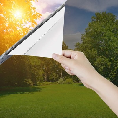 Fensterfolie Sonnenschutz Selbsthaftend Sichtschutz Hitzeschutz Fensterfolie von