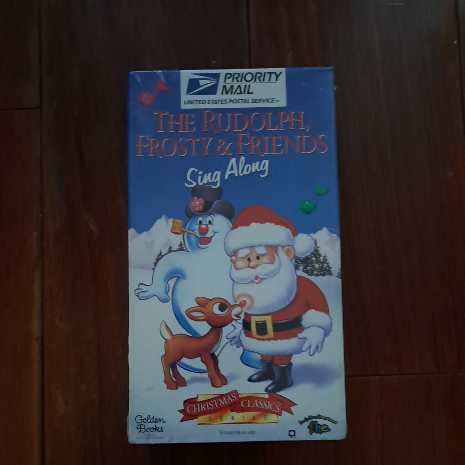 The Rudoph Frosty and Friends Sing Along VHS VCR Tape USPS Promo 24