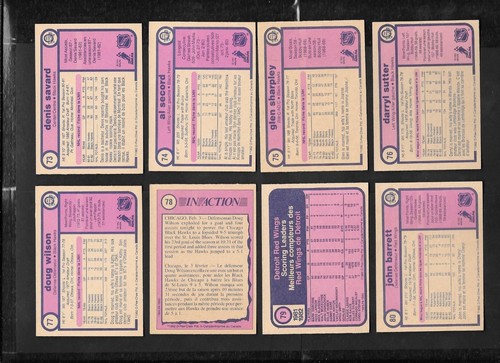 1982-83 OPC 82-83 O PEE CHEE NHL HOCKEY CARD & ERROR VARIATION 1-132 SEE LIST - Picture 163 of 269