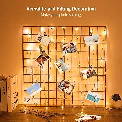 LED Kupferdraht Lichterkette 20 Meter 200 LEDs Set mit Netzteil & Fernbedienung  - Bild 4 von 4