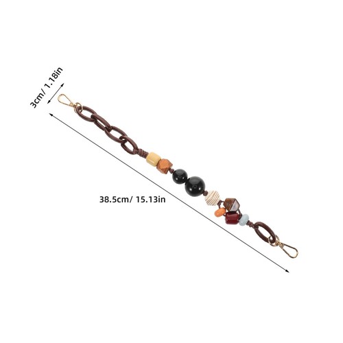 Bracelet Accessories Bag Chains for Handbags Beaded Phone Lanyard - Zdjęcie 11 z 12