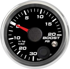 Speedhut 2-116 52mm Boostvac Gauge 30inhg-0-20 Psi W Warning Speedhut 2-116 52mm Boostvac Gauge 30inhg-0-20 Psi W Warning