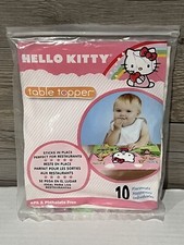 Hello Kitty New Disposable Placemats Table Topper BOA Free Neat Solutions