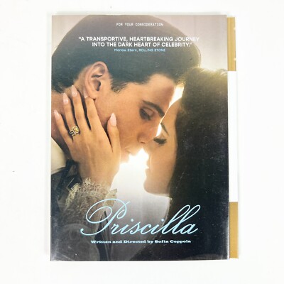Priscilla FYC DVD 2023 Cailee Spaeny Jacob Elordi Ari Cohen Elvis Presley Film