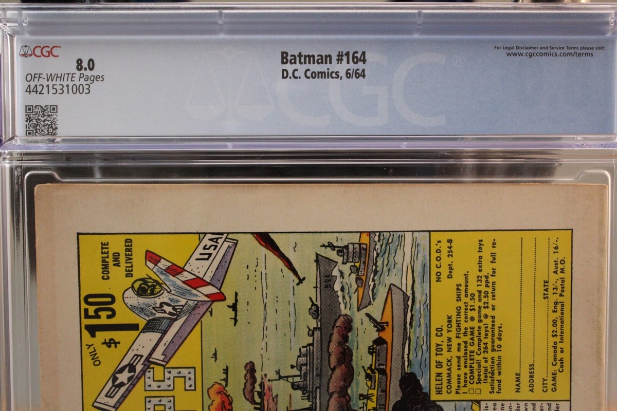 Batman #164 (DC Comics June 1964) for sale online | eBay