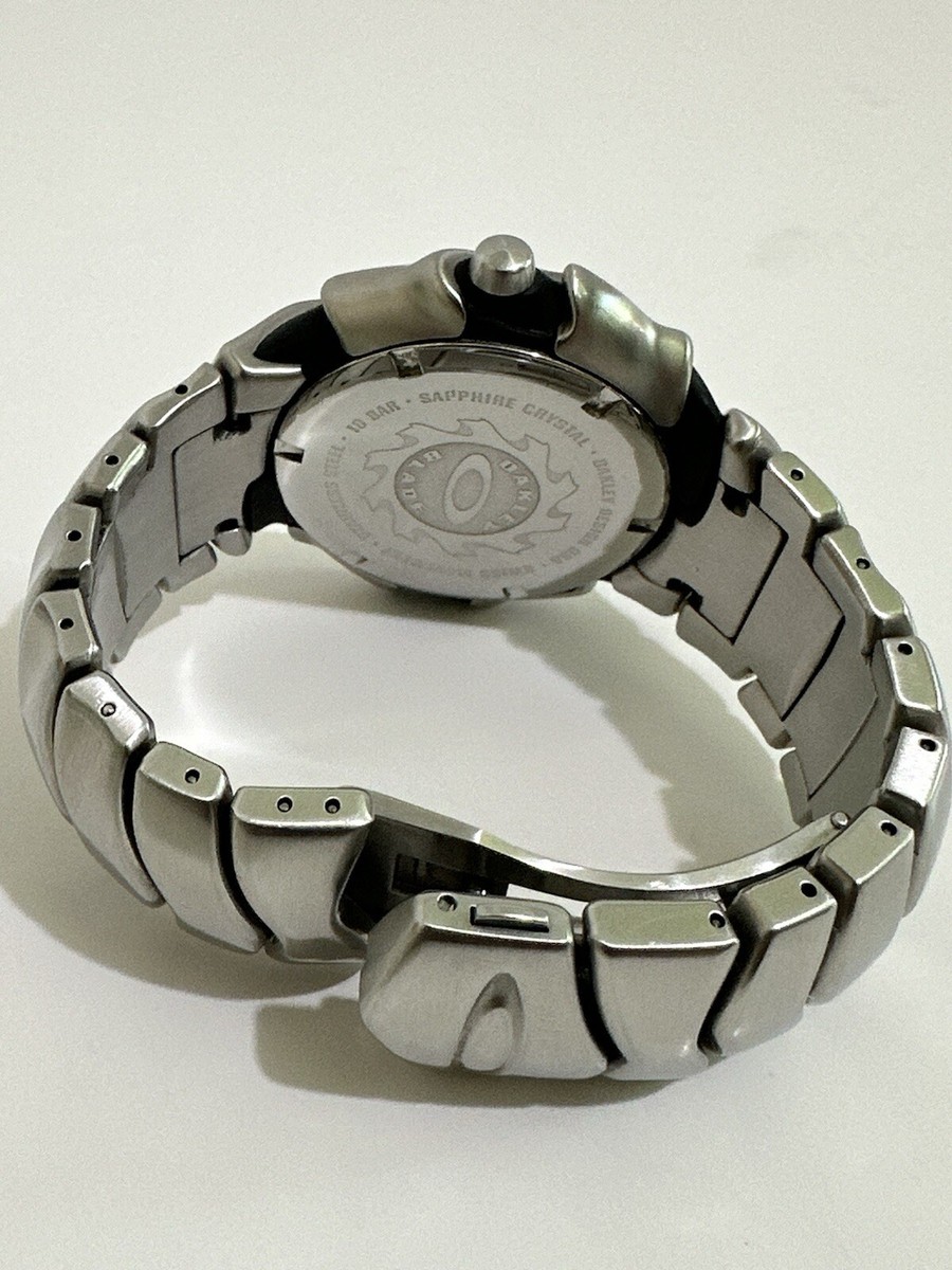 Oakley Blade Watch Sunburst Blue Very Rare & Cool Oakley Oakley Blade Watch Sunburst Blue Very Rare & Cool Oakley