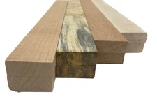 8 Pcs, 4 Species Cutting Board Blanks 3/4x 2x 16 Woodturning- Free US Shipping