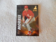 HAL MORRIS #42 - 1995 PINNACLE ZENITH EDITION BASEBALL CARD