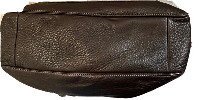 VINTAGE COACH CHELSEA SHOULDER HOBO BAG BROWN PEBBLE LEATHER