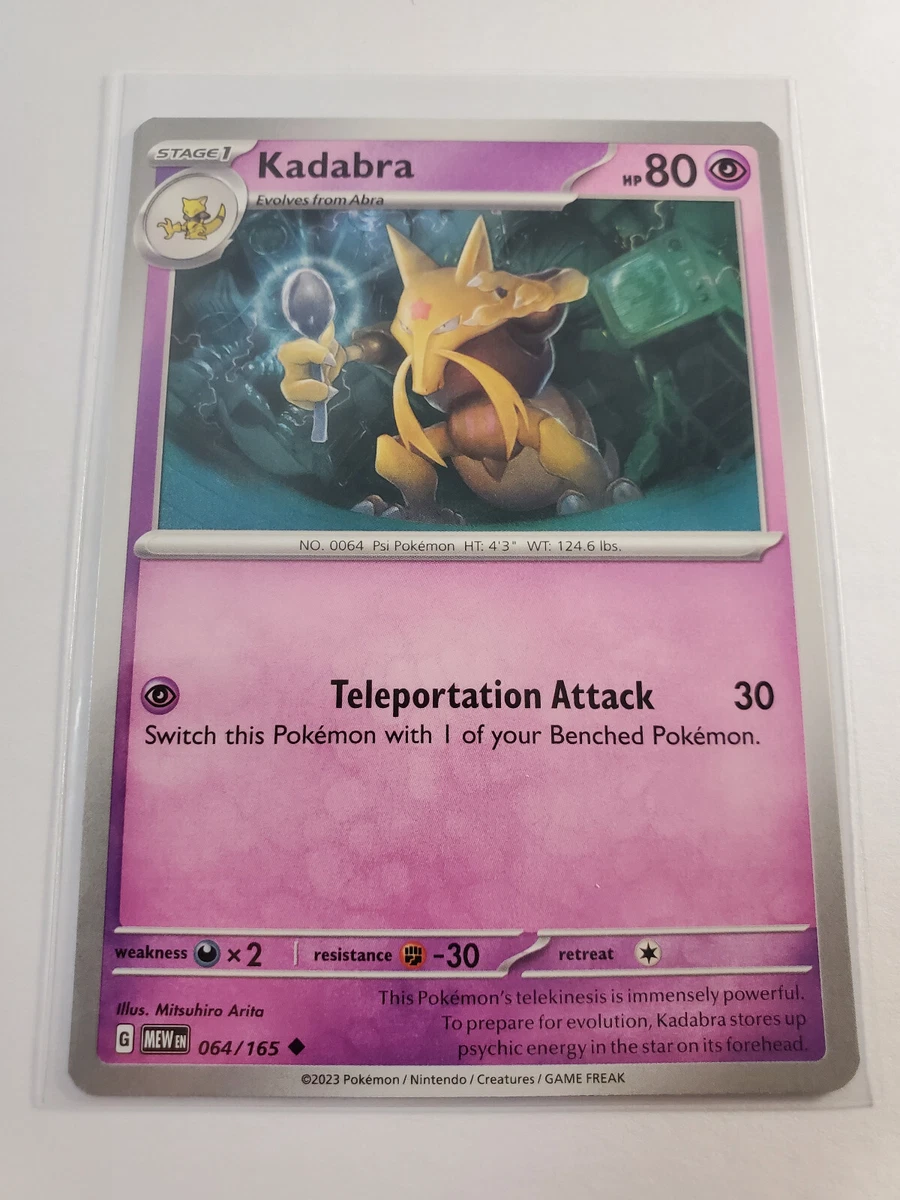 Kadabra (064/165), Busca de Cards