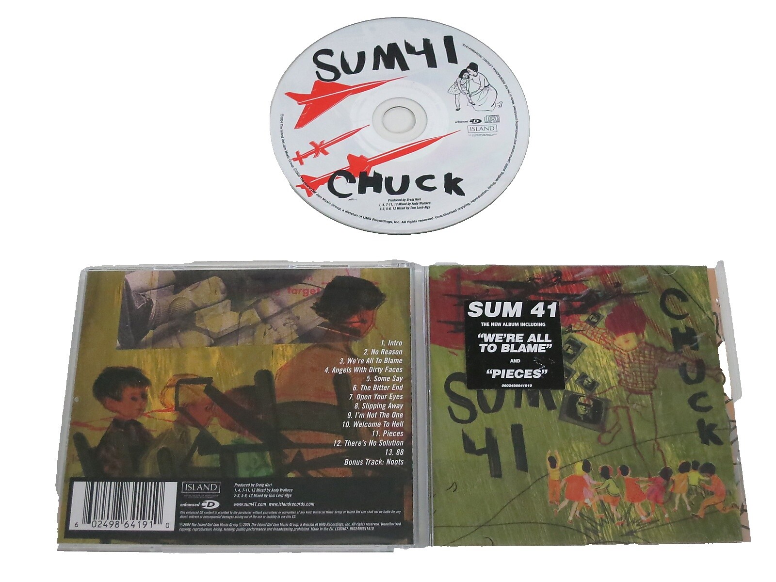 Sum 41 Chuck CD | eBay UK