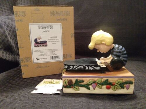 Jim Shore Peanuts "A Christmas Concert" Schroeder Musical Piano - Afbeelding 1 van 6