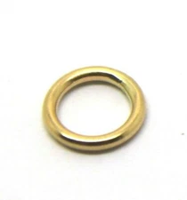 Kaedesigns,  9ct 9k Yellow Gold, 6mm Soldered Jump Ring -Free post