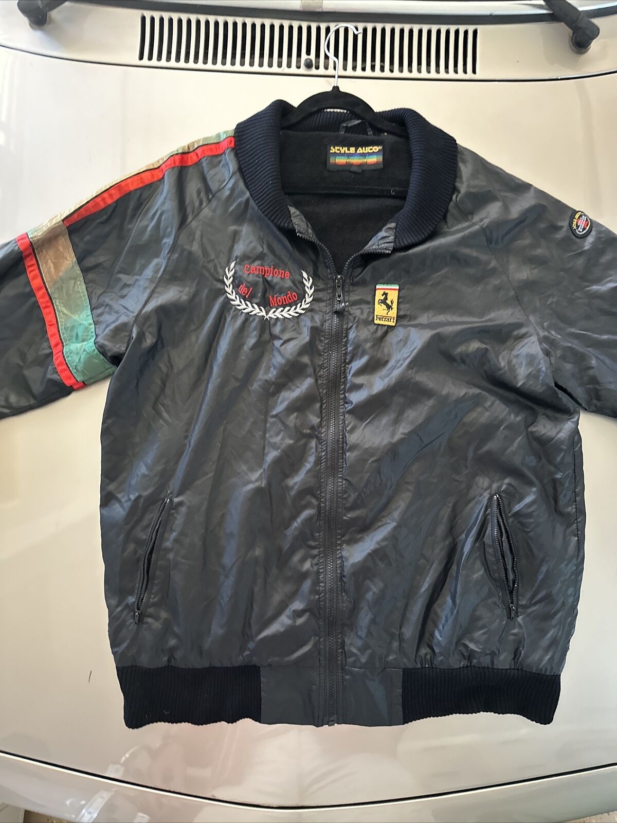 vintage ferrari racing Style Auto jacket - image 1