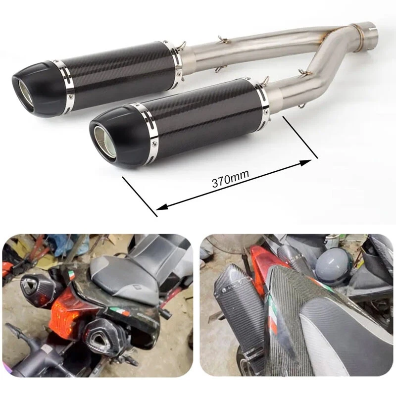 ​For Aprilia Dorsoduro 750 2008-2016 Motorcycle Exhaust Pipe Muffler Tail Pipe - Изображение 2 из 4