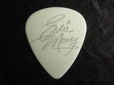 EDDIE MONEY Logo & Trent Stroh Signature 2003 Concert Tour Stage GUITAR PICK
