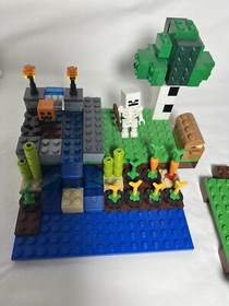 Lego Minecraft 21114 The Farm - Retired - With Instructions & Minifigures