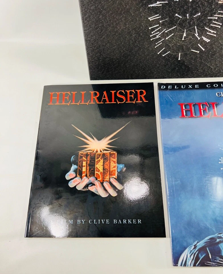 Hellraiser Deluxe COLLECTOR'S Edition Set Clive Barker w/Book/Laserdisc Sealed!! - Image 3 of 4