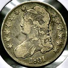1831 Capped Bust Half 1/2 Dollar  RC979