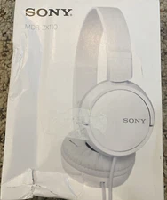 Sony MDR-ZX110 Ear-Pad (On the Ear) Headband Headphones - White