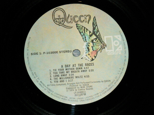 QUEEN レコード 3枚セット 全て国内盤 QUEEN クイーン LP レコード 4枚セット 良好盤多数