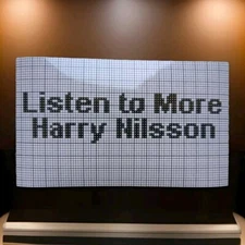 HARRY NILSSON - Listen To More - Promo - VMP - VINYL ME PLEASE - Vinyl Sticker